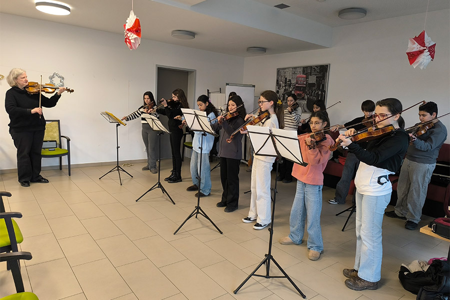 Violinkonzert junger Talente der  Heinrich-von-Kleist-Schule Eschborn